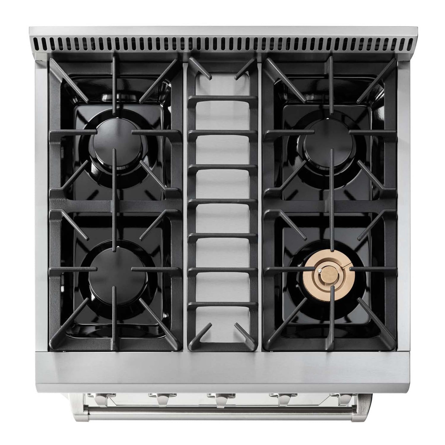Natural Gas Range 30 inch 4.2 cu. ft. in Stainless Steel - Heat AC & Co.