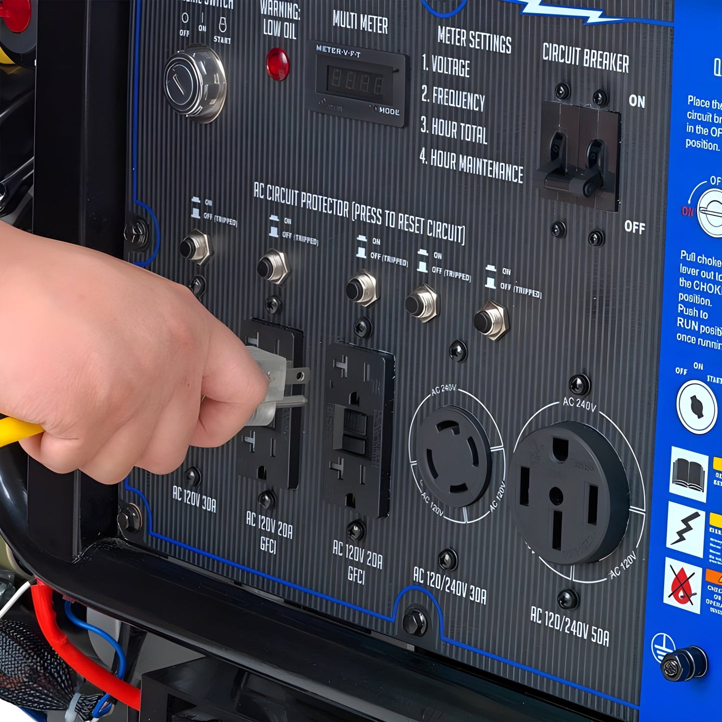 DuroMax 15,000 Watt Portable Gas Powered Generator - XP15000E - Engines & Co.