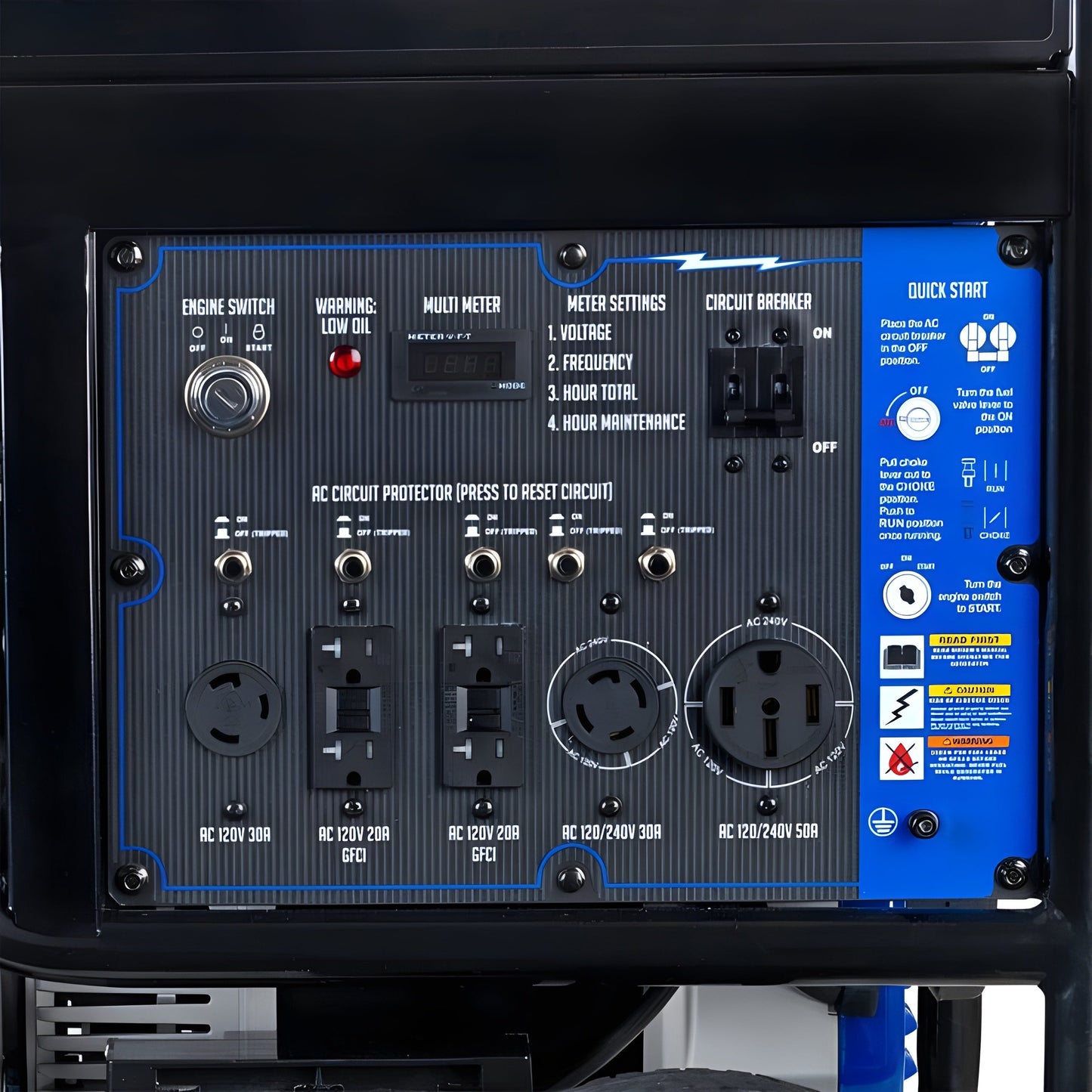 DuroMax 15,000 Watt Portable Gas Powered Generator - XP15000E - Engines & Co.
