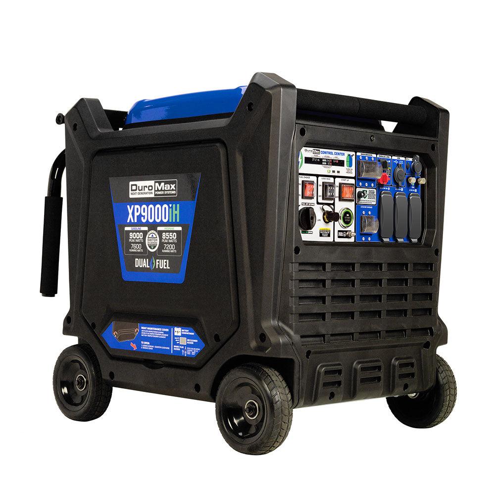 DuroMax 9,000 Watt Portable Dual Fuel Inverter Generator w/ CO Alert - XP9000iH - Engines & Co.