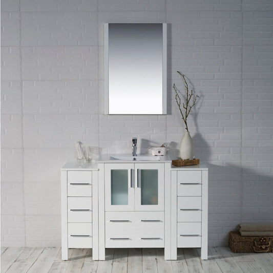 Blossom Sydney 48 Inch Bathroom Vanity with Side Cabinet - V8001 48S 01 - Backyard Provider