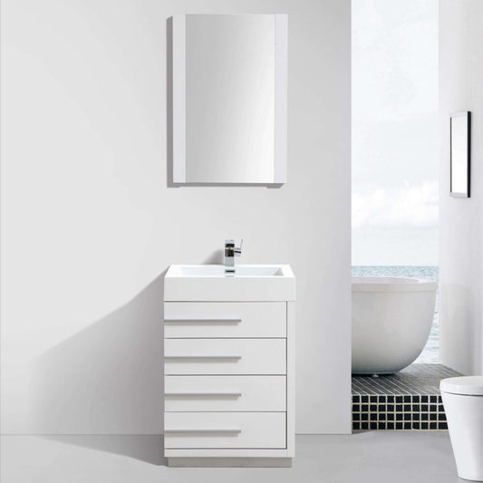 Blossom Barcelona 30 Inch Bathroom Vanity - V8005 30 01 - Backyard Provider