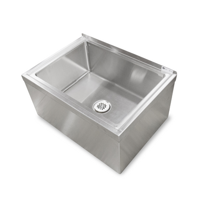 John Boos EMS-2016-6 Floor Mounted 20" x 16" x 6" Mop Sink - JBEMS20166