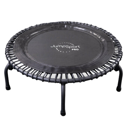 Disc-O-Bed JumpSport 550f PRO Indoor Lightweight 44 Inch Folding Fitness Trampoline, Black - 168419