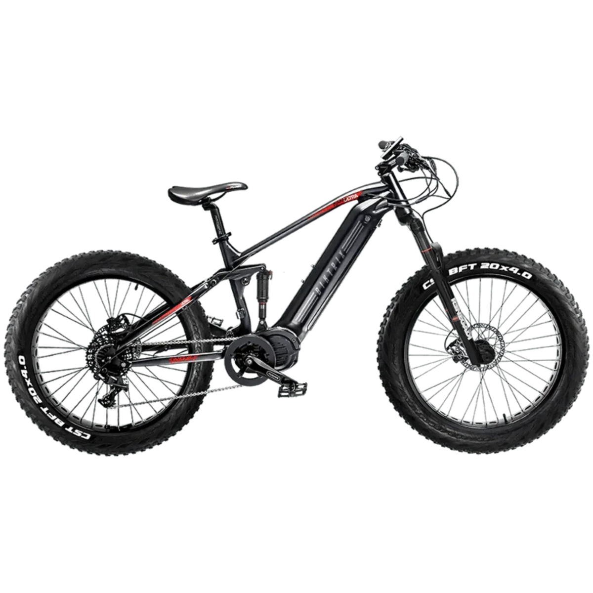 Biktrix 2024 Juggernaut Ultra FS PRO 3 FAT Mid Drive Full Suspension Electric Bike