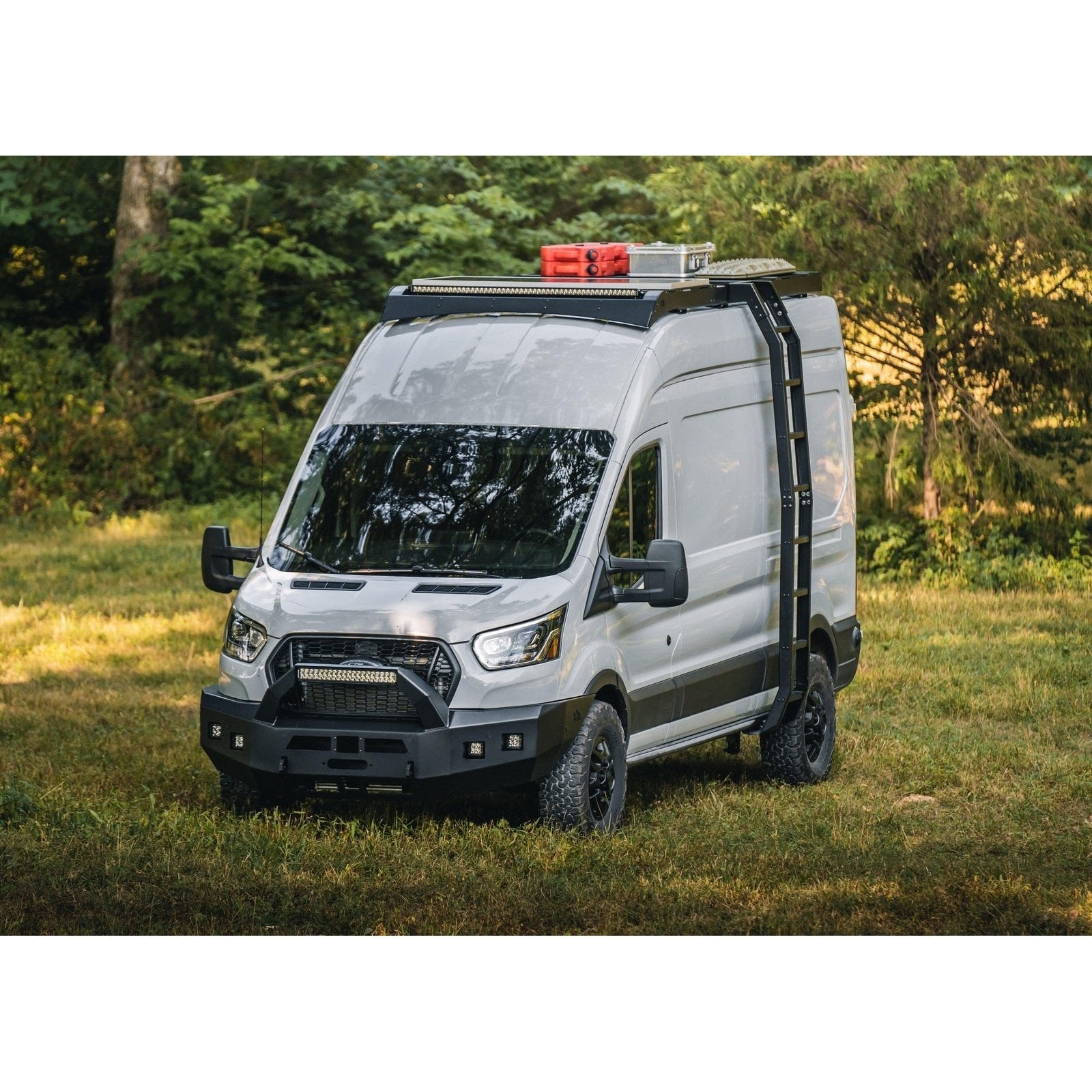 Backwoods Adventure Mods Ford Transit 2020+ Front Bumper Bull Bar