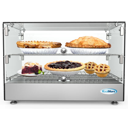 KOOLMORE 22 in. Glass Countertop Display Warmer, 1.7 cu. ft. - HDC17C