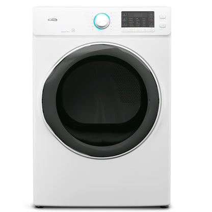 KOOLMORE 8 cu. ft. Large Capacity Stackable Vented Electric Front Load Dryer in White, 240V, FLD-8CWH - FLD8CWH .