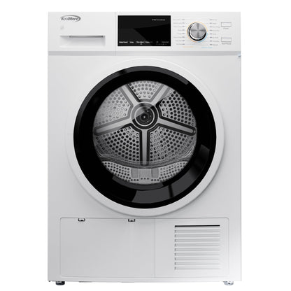 KOOLMORE 4.4 cu. ft. Large Capacity Stackable Ventless Front Load Dryer in White, 240V,  - FLD5CWHP