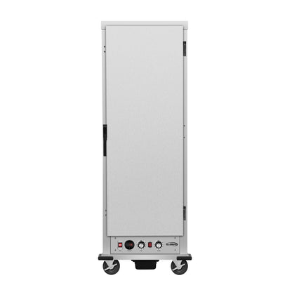 KOOLMORE 33 in. Commercial Insulated Heated Holding/Proofing Cabinet with Wire Racks and Solid Door in Silver   - KMCHP36WISS