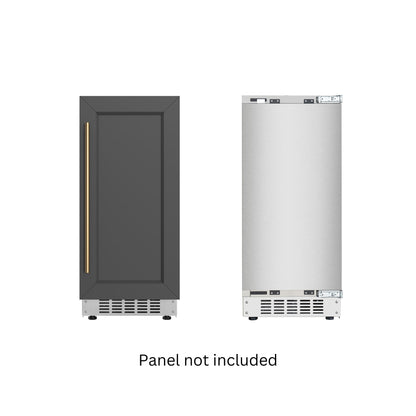 KOOLMORE KoolMore Reserve 15 in. Residential Panel Ready Ice Maker 57 lbs/24hr in Stainless-Steel  - KMBIM57PR
