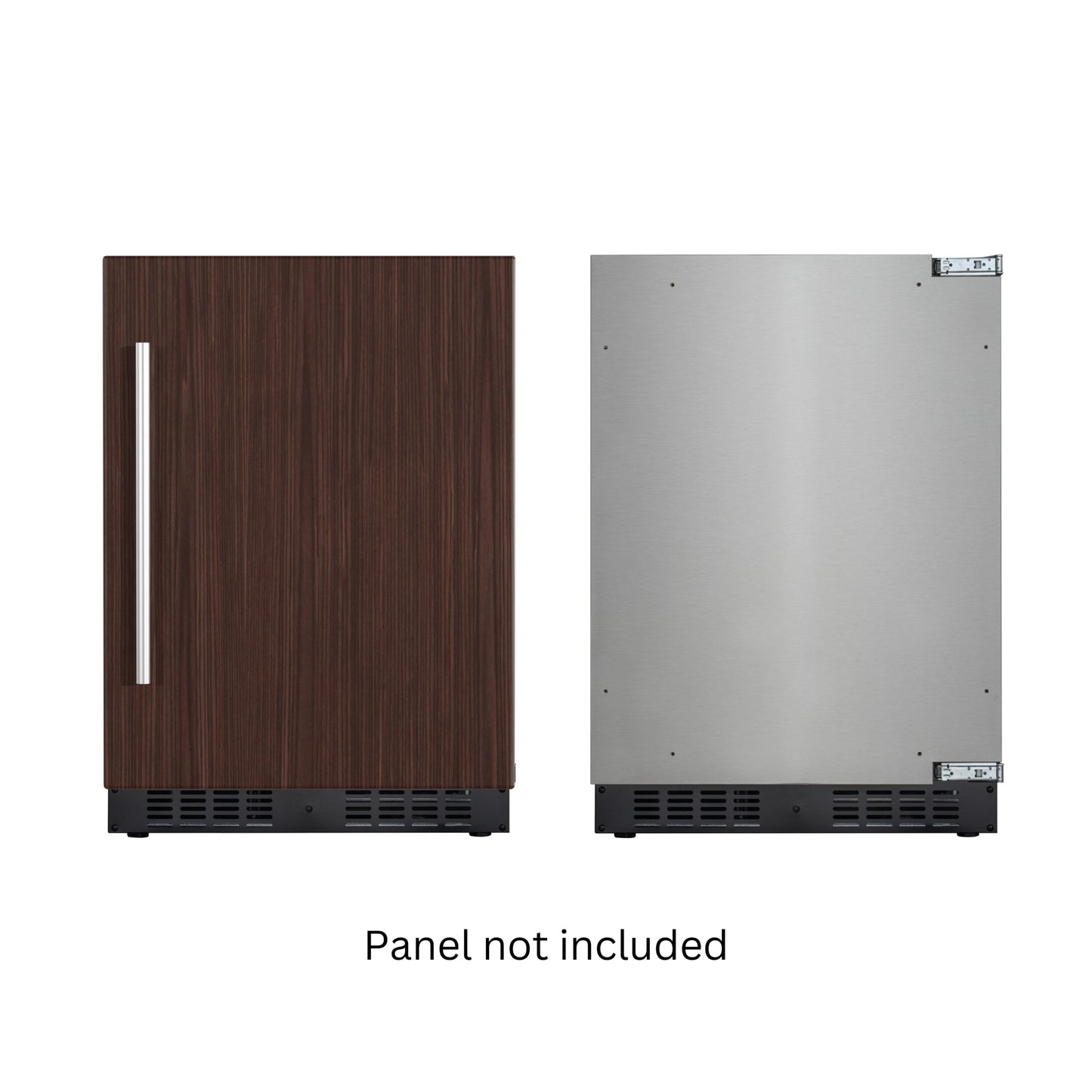 KOOLMORE 24 in. Panel Ready Compact Refrigerator, 5 cu. ft. in Black  - KMBIR5CPR
