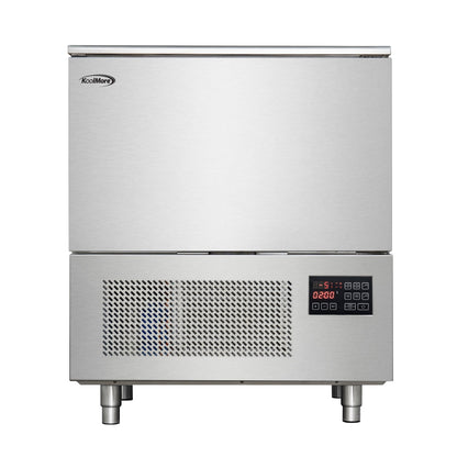KOOLMORE 30 in. 5-Pan Commercial Countertop Blast Chiller 30 lbs Rapid Chill / 26.5 lbs Rapid Freeze with ETL for Safety and Sanitation in Stainless-Steel  - KMCBLC5