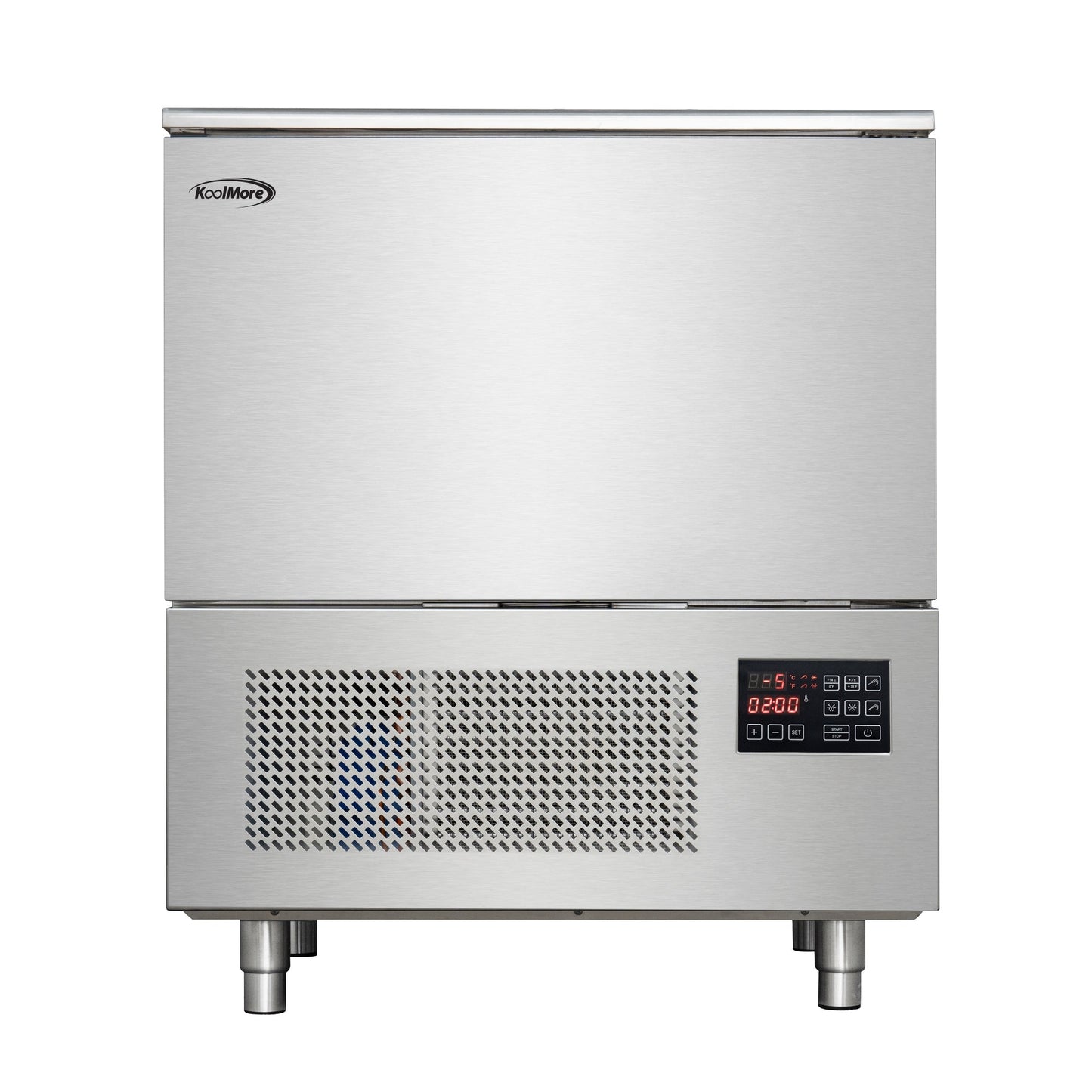 KOOLMORE 30 in. 5-Pan Commercial Countertop Blast Chiller 30 lbs Rapid Chill / 26.5 lbs Rapid Freeze with ETL for Safety and Sanitation in Stainless-Steel  - KMCBLC5
