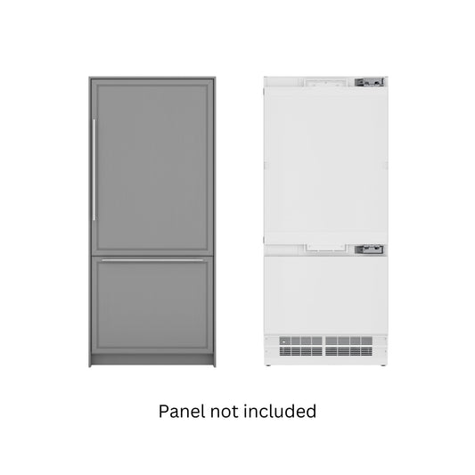 KOOLMORE KoolMore Reserve 36 in. Panel Ready Refrigerator and Freezer with Ice maker and Water dispenser, Frost Free, 19.7 Cu. Ft.  - KM-RER36-SWPR