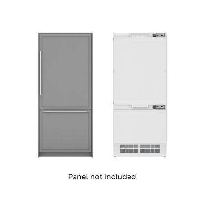 KOOLMORE KoolMore Reserve 36 in. Panel Ready Refrigerator and Freezer with Ice maker and Water dispenser, Frost Free, 19.7 Cu. Ft.  - KM-RER36-SWPR