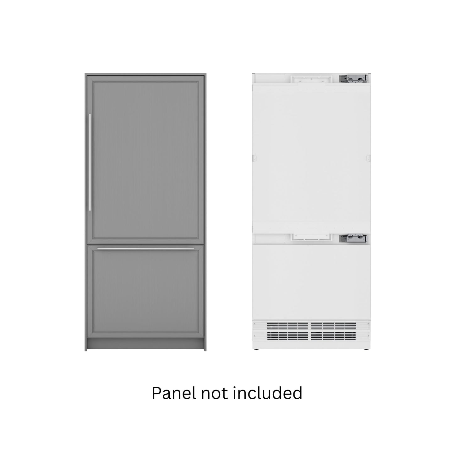KOOLMORE KoolMore Reserve 36 in. Panel Ready Refrigerator and Freezer with Ice maker and Water dispenser, Frost Free, 19.7 Cu. Ft.  - KM-RER36-SWPR
