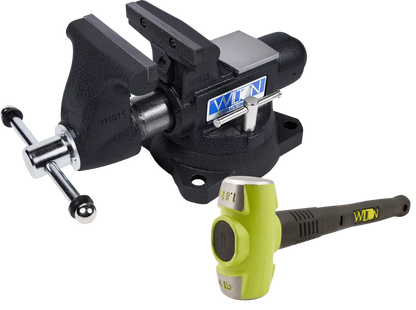 WILTON Special Edition Tradesman 1755 Vise w/ B.A.S.H 20416 Sledge Hammer - WL9-28806A