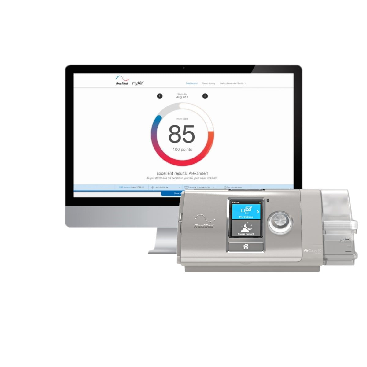 ResMed AirCurve 10 BiPAP - New without Original Box