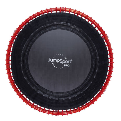 Disc-O-Bed JumpSport 350 PRO Fitness Trampoline, Cardio Workout Equipment, 39 Inch, Ignite - 415469