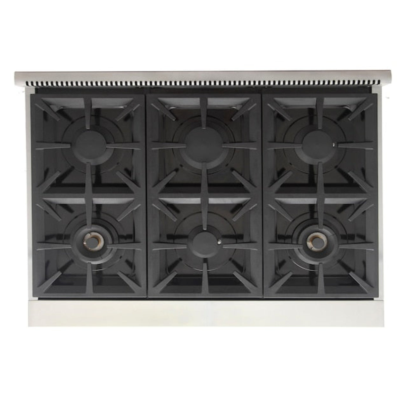 Kucht Professional 36" 5.2 cu. ft. Propane Gas Range in Black with True Simmer Burners, KFX3600X/LP-BK - KFX3600X/LP-BK