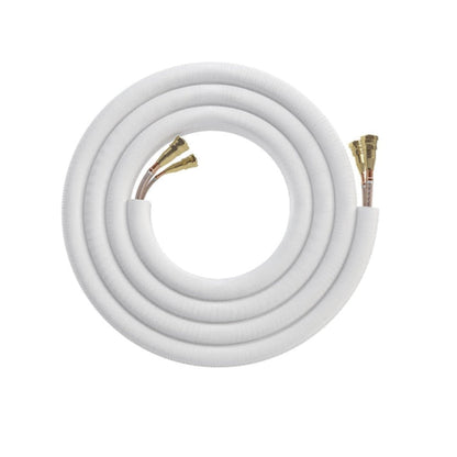 MRCOOL DIY 5th Gen E Star 18,000 BTU Single Zone Mini Split Complete System 230V with 25 ft. DIY Quick Connect Line Set and DIYPRO Cable, -  DIY-18-HP-WM-230D25-O