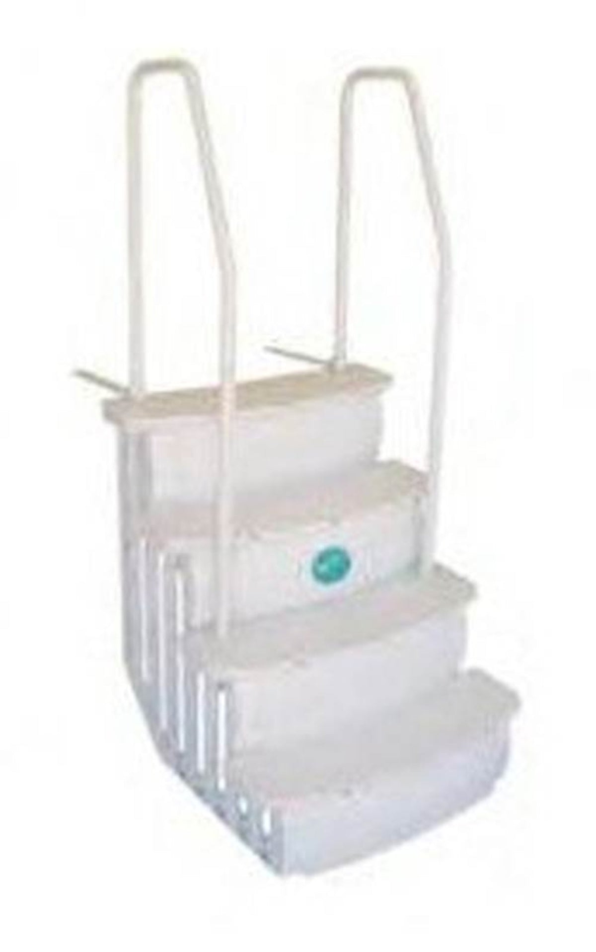 Main Access iStep Above Ground Pool Entry Ladder w/ Pad + 2 Weights + LED Light - 59348