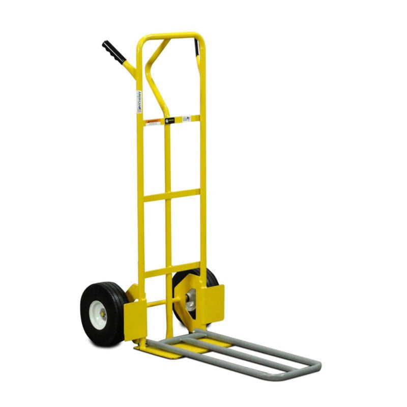 American Cart Hand Truck with Fold Down Panel