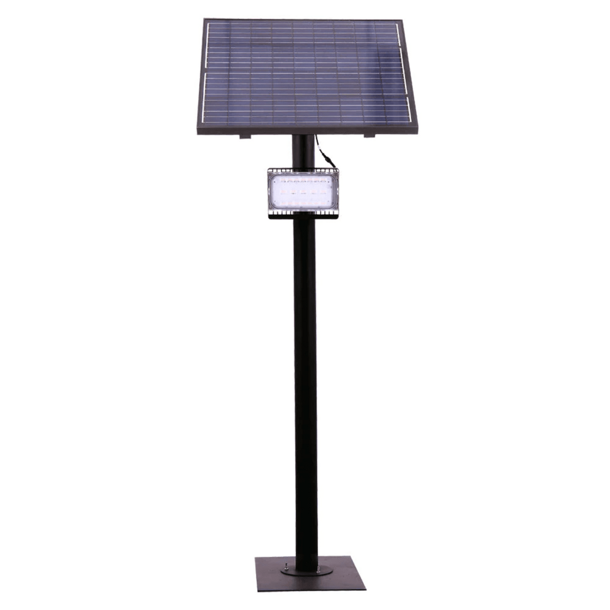 AVS Energy Solar LED Flood Light 40 Watt 5600 Lumens 5000K - AVS-BLK-40W