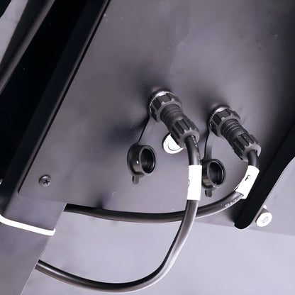 AVS Energy Solar LED Flood Light 20 Watt 2800 Lumens 5000K  - AVS-BLK-20W
