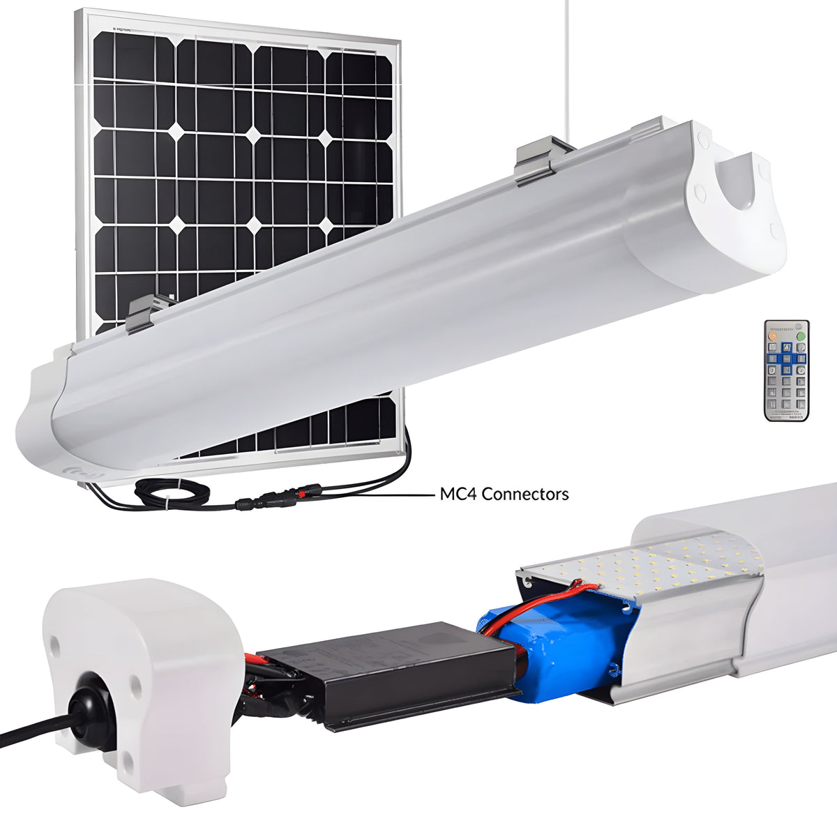 AVS Energy Solar Carport/Portable Light 36 Watt 4200 Lumens 5000K - AVS-SCL36W