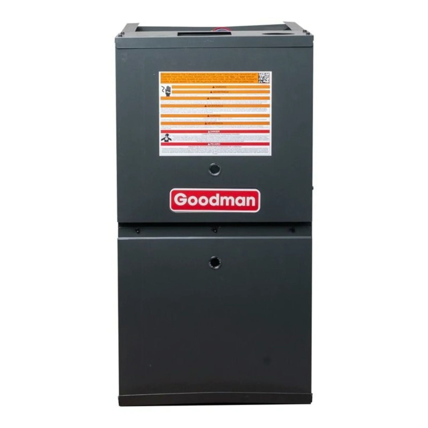 Goodman - 80,000 BTU 80% Gas Furnace - 21" Width - Upflow / Horizontal - Single Stage - 1 - GR9S800804CN15V - R32