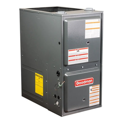 Goodman - 100,000 BTU 96% Gas Furnace - 21" Width - Downflow / Horizontal - Two Stage - 115V - R32