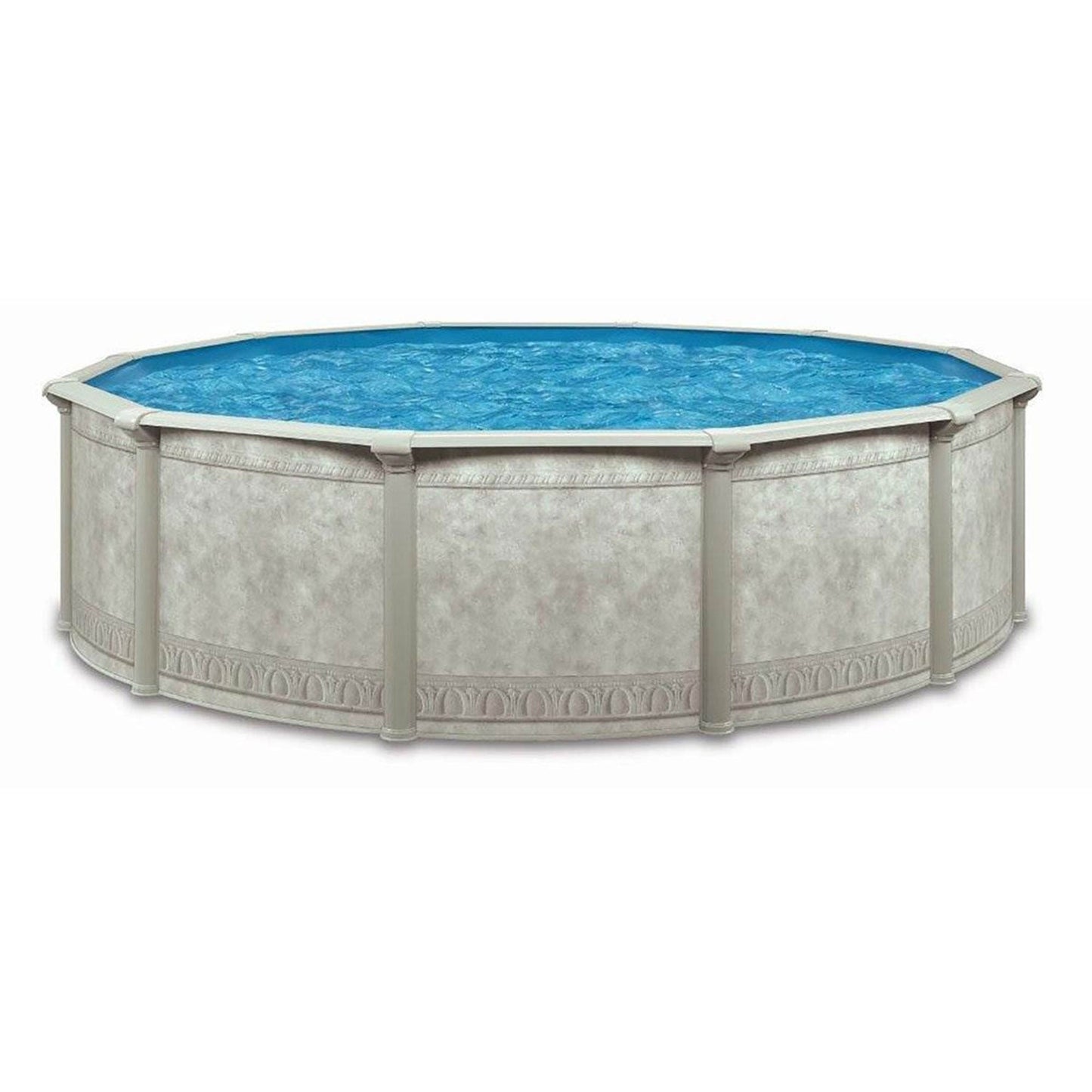 Aquarian Venetian 24ft x 52in Above Ground Swimming Pool with Liner and Skimmer - 99854