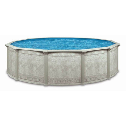 Aquarian Venetian 24ft x 52in Above Ground Swimming Pool with Liner and Skimmer - 99854