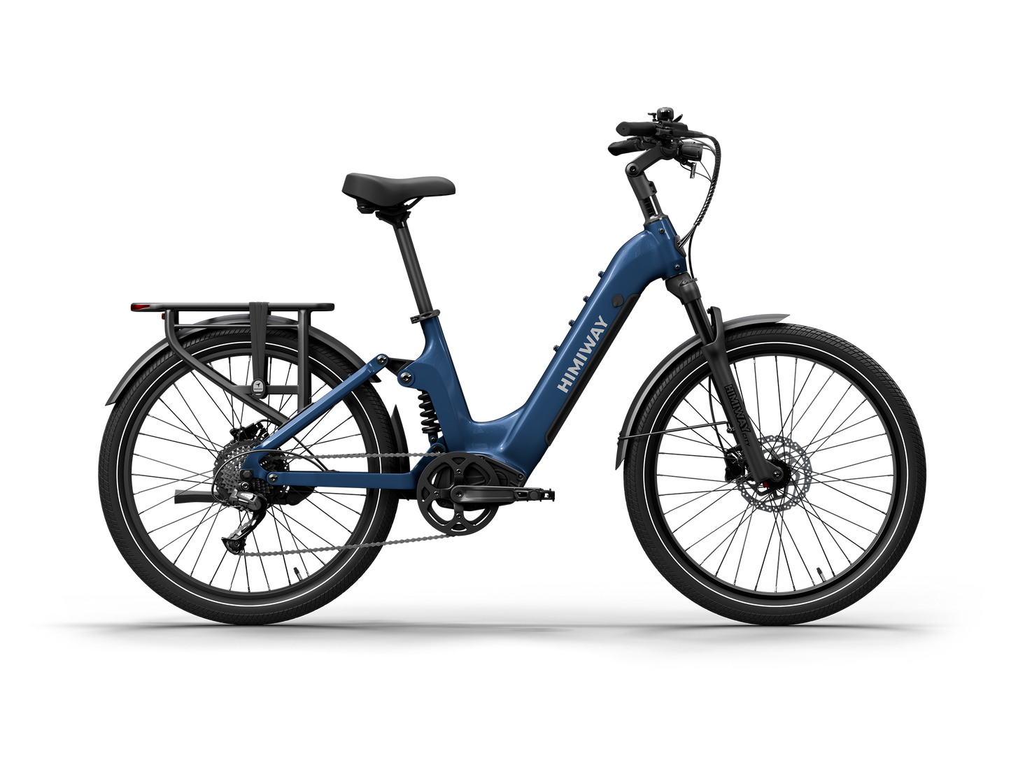 Himiway A7 / Full Suspension Commuter eBike - HMW-A7-RD-US-2.0