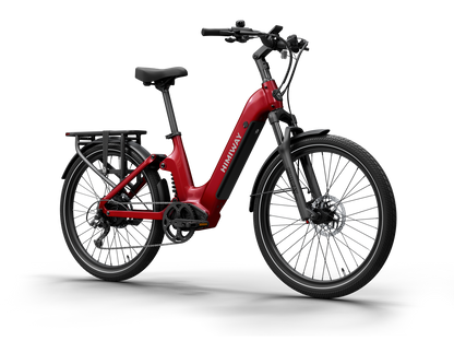 Himiway A7 / Full Suspension Commuter eBike - HMW-A7-RD-US-2.0