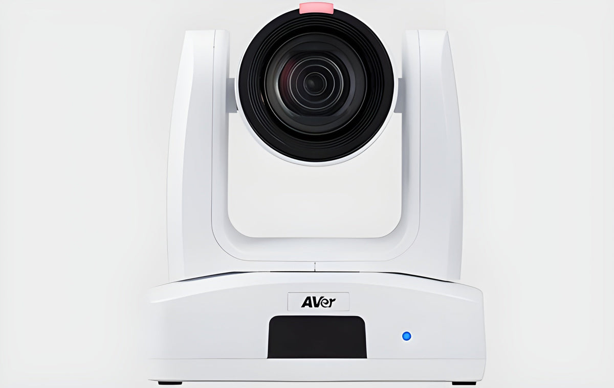 AVer- PAPTZ211W 12X PTZ Camera 1080P 60fps SDI HDMI USB Streaming White - PAPTZ211W