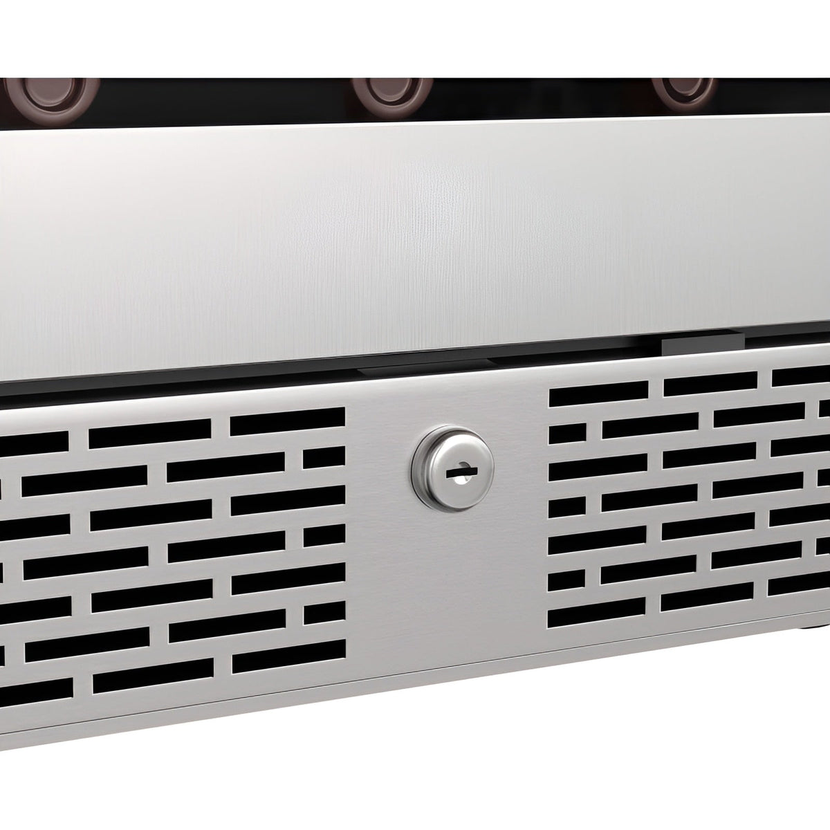 Avallon 24 Inch Wide 53 Bottle Capacity Single Zone Wine Cooler with Left Swing Door - AWC242SZLH