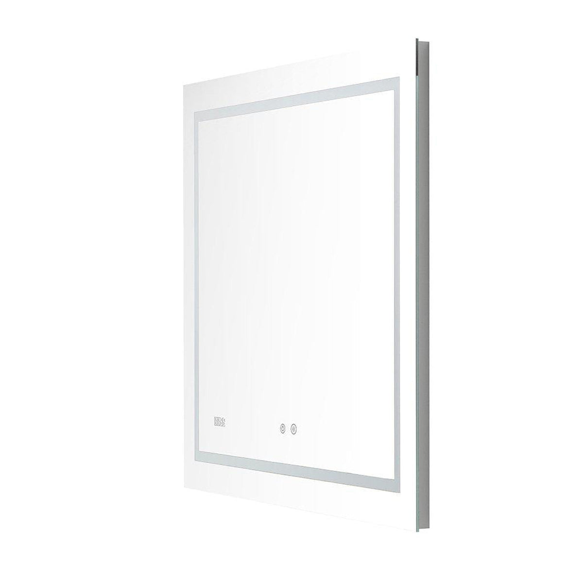Aquadom Daytona  24" x 36" Rectangle  Ultra-Slim Frame LED Lighted Bathroom Mirror With Defogger - D-2436-N