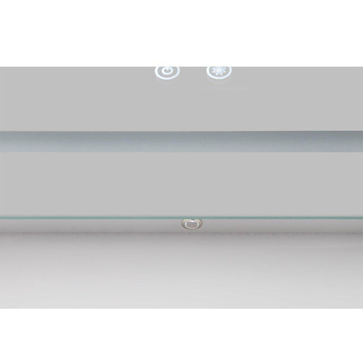 Aquadom Daytona  24" x 30" Rectangle Ultra-Slim Framed LED Lighted Bathroom Mirror With Defogger - D-2430-N