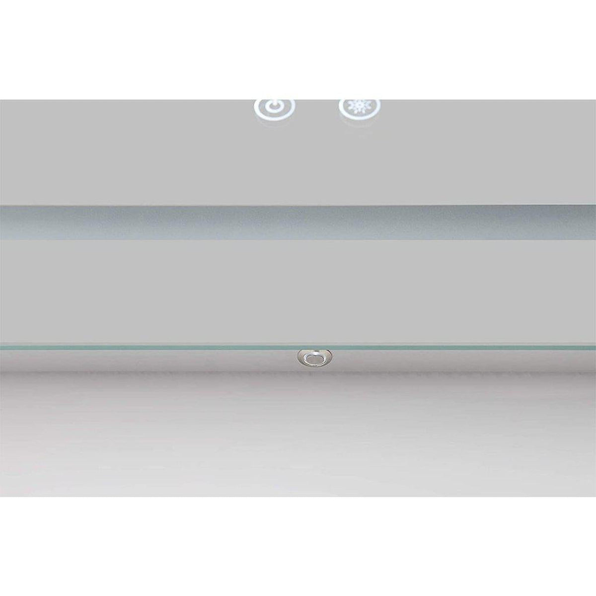 Aquadom Daytona 36" x 30" Rectangle  Ultra-Slim Frame LED Lighted Bathroom Mirror With Defogger - D-3630-N