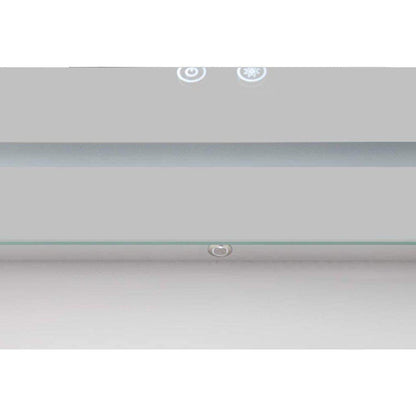 Aquadom Daytona 48" x 30" Rectangle  Ultra-Slim Frame LED Lighted Bathroom Mirror With Defogger - D-4830-N