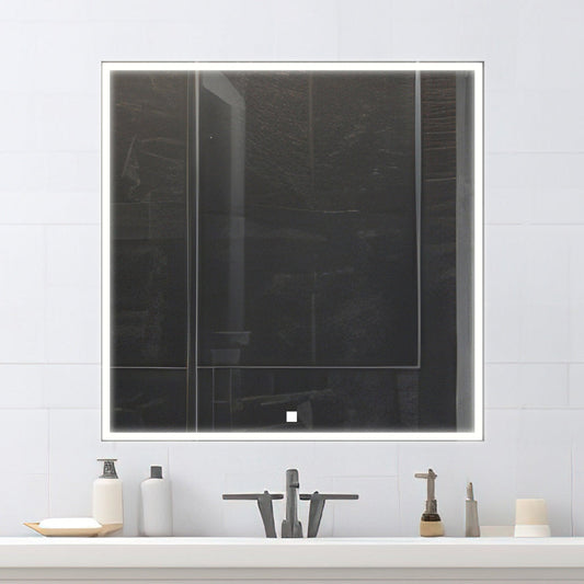 Aquadom Edge 30" x 32" LED Lighted Mirror  - E-3032-N