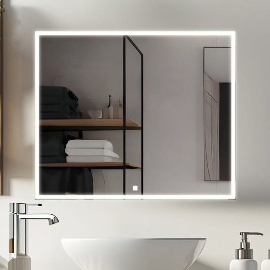 Aquadom Edge 36" x 32" LED Lighted Mirror - E-3632-N