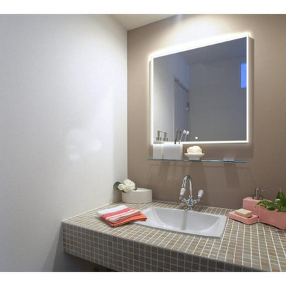 Aquadom Edge 40" x 32" LED Lighted Mirror - E-4032-N