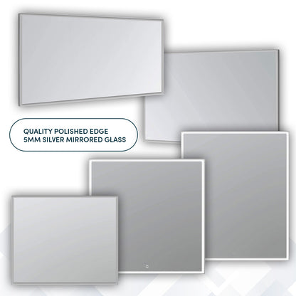 Aquadom Edge 48" x 32" LED Lighted Mirror - E-4832-N