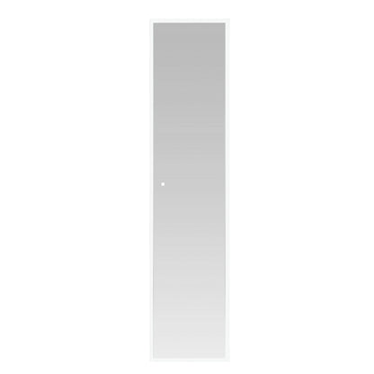 Aquadom Edge Royale 15" x 70" Right Hinged Medicine Cabinet With Lighting, Defogger, Integrated LED 3X Magnifying Mirror, 8mm Clear Adjustable Glass Shelves and Electrical Outlet With USB - ER-1570R-N