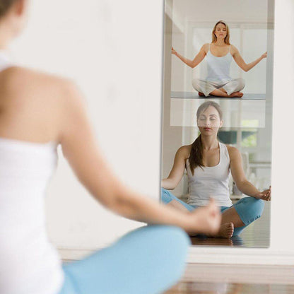 Aquadom Energy 24" X 71" Smart Fitness Mirror With 5MP HD Camera and Body Fat Scale - NRG-2471-HD-BFS