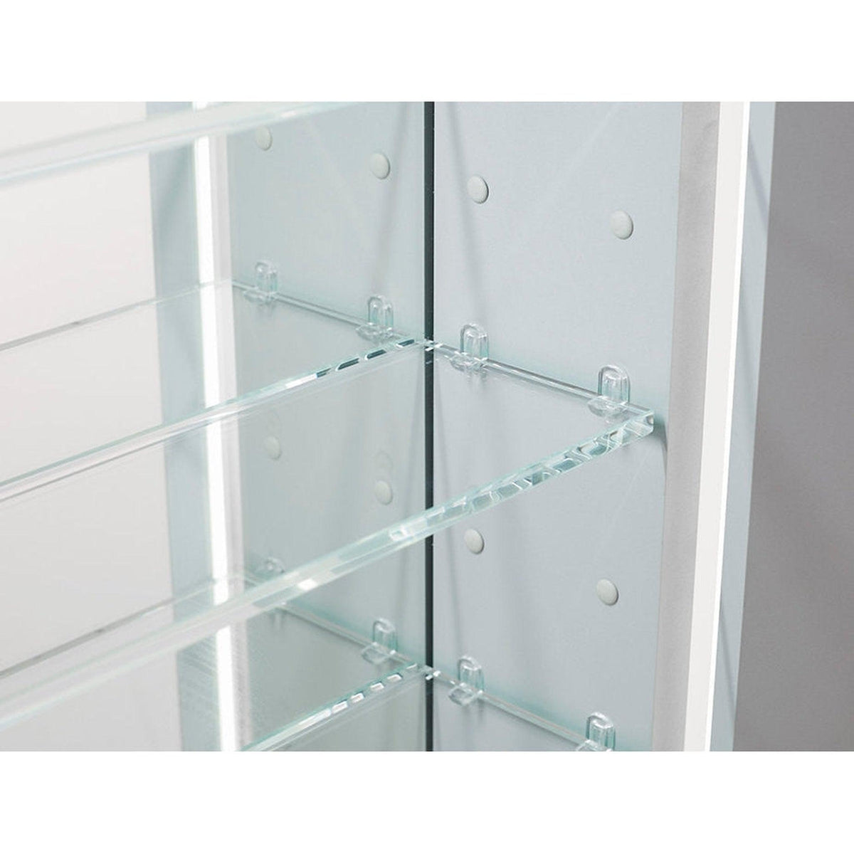 Aquadom Royale 24" x 30" Rectangle Recessed or Surface Mount Single Door Bathroom Medicine Cabinet - R-2430